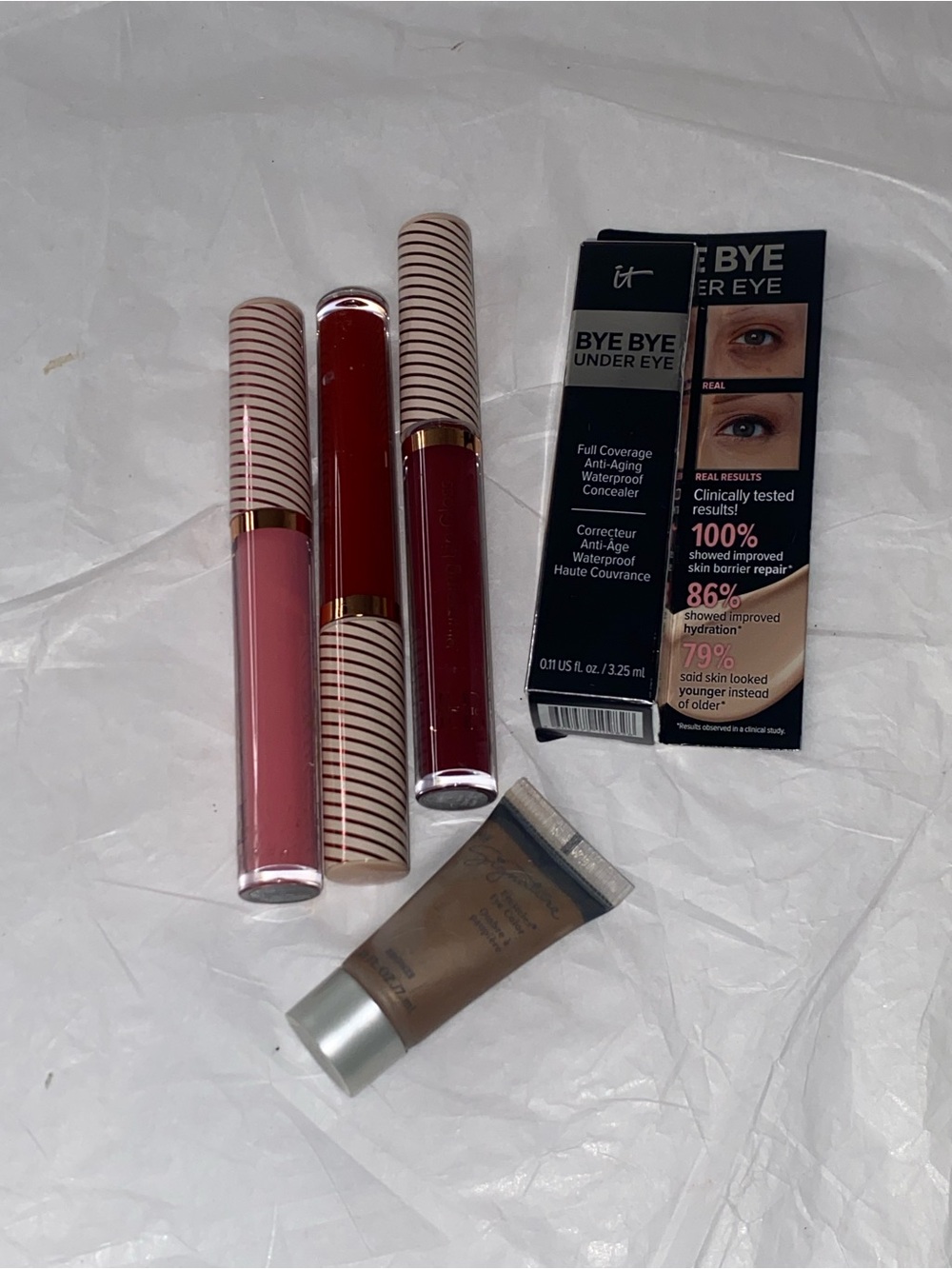 IT Cosmetics Bye Bye Under Eye Concealer & Liquid Lip Duo - Pink & Red